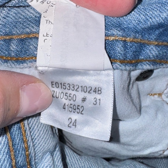 Empyre Relax Straight Leg Jeans Light Wash Size 24 - Picture 8 of 8